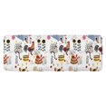 thumbnail image 1 of White Chicken Farm Pattern Kitchen Rug Mat,Kitchen Runner Rugs Non Skid Washable,Decorative Kitchen Floor Mats for Kitchen,Sink,Laundry,17"x47.2", 1 of 7