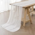 thumbnail image 1 of White Chiffon Table Runner Wedding Decoration Bridal Baby Shower Birthday Party Christmas Thanksgiving Halloween Events Supplies, 1 of 7