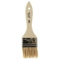 thumbnail image 1 of White Chinese Bristle Paint Brush, 3/8 In Thick, 2-1/2 In Wide, Wood Handle | Bundle of 5 Boxes, 1 of 1