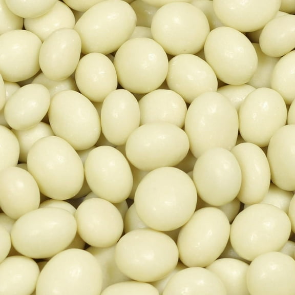 White Chocolate Covered Espresso Beans - by It's Delish, 3 Lbs Bulk Coffee Lovers Snack Gourmet Chocolates Candy Snacks Made in USA, Kosher Dairy