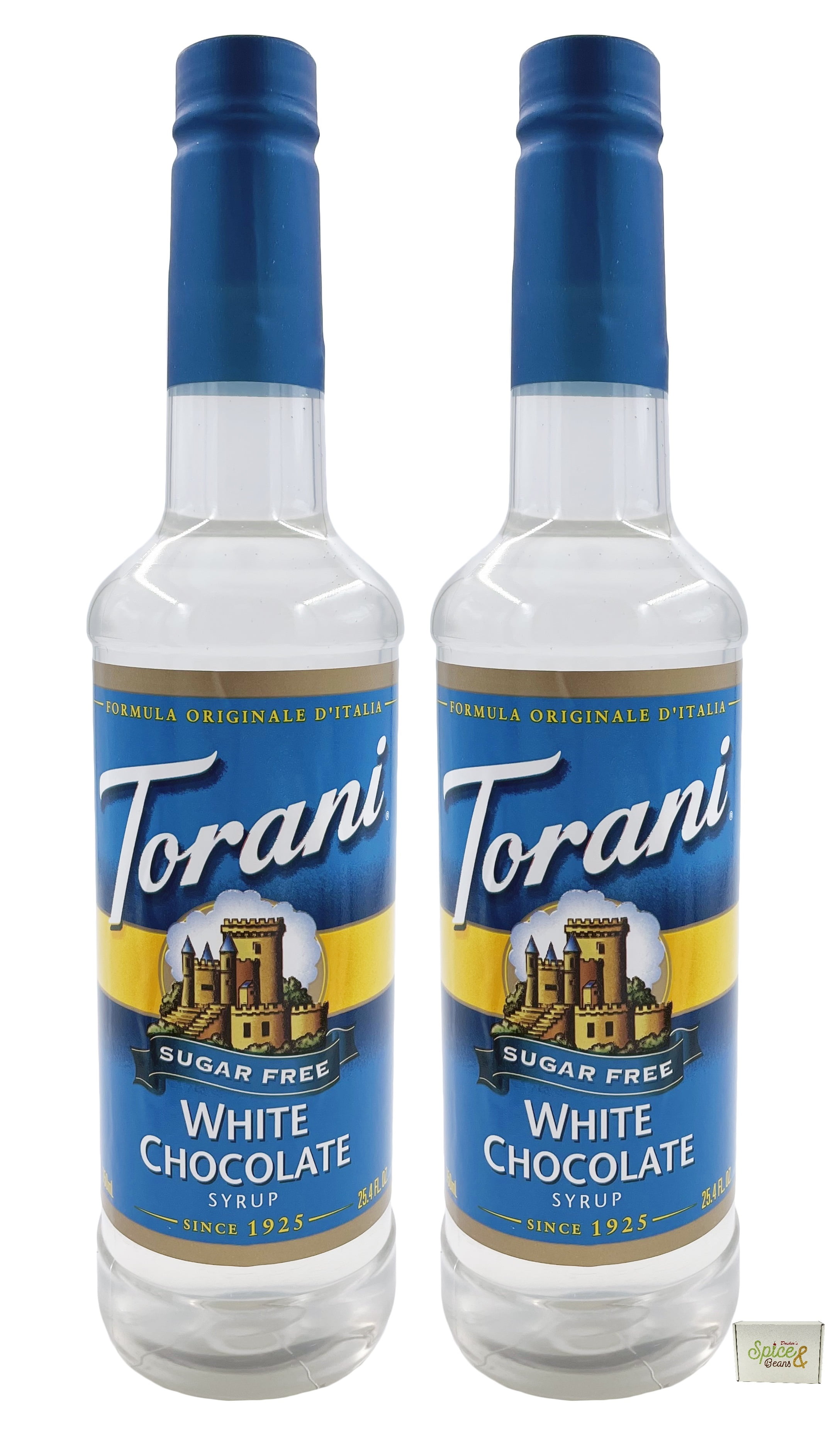 White Chocolate - Sugar Free Flavoring Syrup - 25.4 oz. | Pack of 2