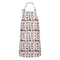 thumbnail image 1 of White Christmas Animal and Car Apron-Garden Aprons for Women with Pockets-Cotton Linen Waterproof Kitchen Cooking Gardening Aprons Adjustable for Kitchen,Cooking,BBQ and Salon 32"x27", 1 of 7