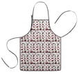 thumbnail image 1 of White Christmas Animal and Car Pattern Kids Aprons for Girls and Boys,Adjustable Neck Strap Toddler Aprons for Kids Cooking Baking, 1 of 7
