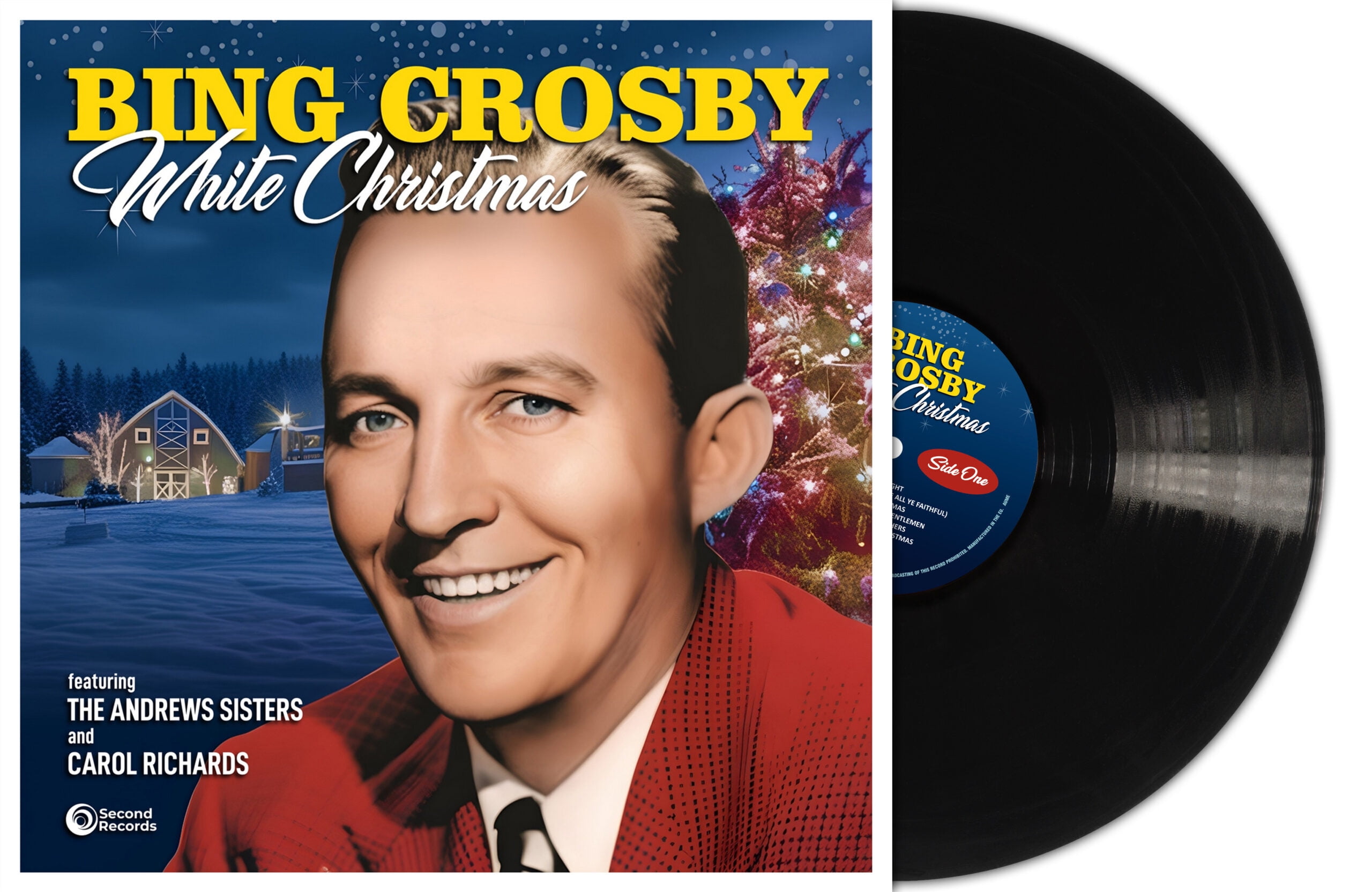 Bing Crosby White Christmas (Vinyl Record) 12" Album