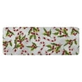 thumbnail image 1 of White Christmas Candy Cane Pattern Kitchen Rug Mat,Kitchen Runner Rugs Non Skid Washable,Decorative Kitchen Floor Mats for Kitchen,Sink,Laundry,17"x47.2", 1 of 7