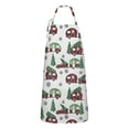 thumbnail image 1 of White Christmas Car and Camper Apron-Garden Aprons for Women with Pockets-Cotton Linen Waterproof Kitchen Cooking Gardening Aprons Adjustable for Kitchen,Cooking,BBQ and Salon 32"x27", 1 of 7