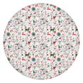 thumbnail image 1 of White Christmas Deer and Gift Pattern Round Fitted Tablecloth with Elastic Edge,Dining Table Cover Waterproof,Outdoor Round Tablecloth for Camping,Dining,Indoor and Outdoor, 1 of 7