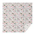 thumbnail image 1 of White Christmas Deer and Gift Pattern Square Tablecloth,Waterproof Square Table Cover,Wipeable Spillproof Washable Table Cover for Home Kitchen Party Decor 42"X42"(107x107cm), 1 of 6
