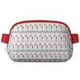 thumbnail image 1 of White Christmas Deer and Tree Pattern Cute Fanny Packs for Women,Travel Waterproof Crossbody Fanny Bags Waist Purse for Women Anti Theft Adjustable Strap for Running Travel Cycling, 1 of 6