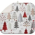 thumbnail image 1 of White Christmas Drying Mat for Kitchen Counter 16" X 18" Christmas Dish Drying Mat for Kitchen Decor Tree Xmas Drying Mats For Home Counter Drying Mats For Dishes Dish Mat Drying Mat, 1 of 8