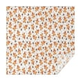 thumbnail image 1 of White Christmas Gingerbread Man Pattern Square Tablecloth,Waterproof Square Table Cover,Wipeable Spillproof Washable Table Cover for Home Kitchen Party Decor 42"X42"(107x107cm), 1 of 6