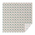 thumbnail image 1 of White Christmas Gingerbread and Tree Pattern Square Tablecloth,Waterproof Square Table Cover,Wipeable Spillproof Washable Table Cover for Home Kitchen Party Decor 52"x52"(132x132cm), 1 of 6