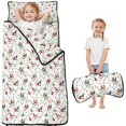 thumbnail image 1 of White Christmas Gnome and Light Pattern Toddler Nap Mats for Kids Preschool,50"x20" Sleeping Mat Bag or Kids,Toddler Sleeping Bag,Toddler Nap Mat or Daycare, 1 of 6