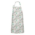 thumbnail image 1 of White Christmas Icon Apron-Garden Aprons for Women with Pockets-Cotton Linen Waterproof Kitchen Cooking Gardening Aprons Adjustable for Kitchen,Cooking,BBQ and Salon 32"x27", 1 of 7