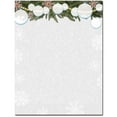thumbnail image 1 of White Christmas Letterhead Laser & Inkjet Printer Paper, 80 Sheet Pack, 1 of 1
