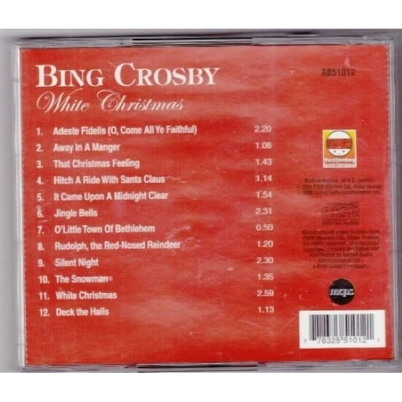 White Christmas - Music CD - - - - Very Good - Audio CD - Disc - bProduct - Sold by Sounda