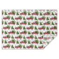 thumbnail image 1 of White Christmas Red Truck and Tree Pattern Rectangle Tablecloth 60"x84",Waterproof Polyester Rectangle Table Cloth, Wipeable Spillproof Polyester Tablecloth for Dining, Camping, Indoor and Outdoor, 1 of 5
