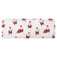 thumbnail image 1 of White Christmas Santa Pattern Kitchen Rug Mat,Kitchen Runner Rugs Non Skid Washable,Decorative Kitchen Floor Mats for Kitchen,Sink,Laundry,17"x47.2", 1 of 7