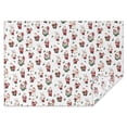 thumbnail image 1 of White Christmas Santa Pattern Rectangle Tablecloth 60"x84",Waterproof Polyester Rectangle Table Cloth, Wipeable Spillproof Polyester Tablecloth for Dining, Camping, Indoor and Outdoor, 1 of 5