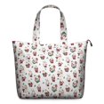 thumbnail image 1 of White Christmas Santa Pattern Travel Tote Bags for Women Carry On,Large Weekender Bags for Women Travel,Multi Functional Duffle Bag for Work,Shopping,Sports, 1 of 5