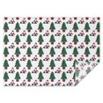 thumbnail image 1 of White Christmas Santa and Tree Pattern Rectangle Tablecloth 60"x84",Waterproof Polyester Rectangle Table Cloth, Wipeable Spillproof Polyester Tablecloth for Dining, Camping, Indoor and Outdoor, 1 of 5