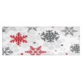 thumbnail image 1 of White Christmas Snowflake Pattern Kitchen Rug Mat,Kitchen Runner Rugs Non Skid Washable,Decorative Kitchen Floor Mats for Kitchen,Sink,Laundry,17"X47", 1 of 5