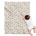 thumbnail image 1 of White Christmas Star and Gift Pattern Blanket,Comfortable Soft Flannel Throw Blanket,All Season,Warm Lightweight Blankets for Sofa Bed Couch Living Room Chair,30"x40", 1 of 4