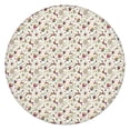thumbnail image 1 of White Christmas Star and Gift Pattern Round Fitted Tablecloth with Elastic Edge,Dining Table Cover Waterproof,Outdoor Round Tablecloth for Camping,Dining,Indoor and Outdoor, 1 of 7