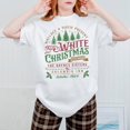 White Christmas Sweatshirt, Columbia Inn Pine Tree Vermont Christmas