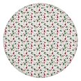thumbnail image 1 of White Christmas Tree and Ornament Pattern Round Fitted Tablecloth with Elastic Edge,Dining Table Cover Waterproof,Outdoor Round Tablecloth for Camping,Dining,Indoor and Outdoor, 1 of 7