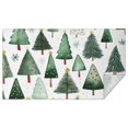 thumbnail image 1 of White Christmas Tree Pattern Rectangle Tablecloth 60"x102",Waterproof Polyester Rectangle Table Cloth, Wipeable Spillproof Polyester Tablecloth for Dining, Camping, Indoor and Outdoor, 1 of 6