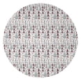 thumbnail image 1 of White Christmas Tree Pattern Round Blanket,Comfortable Soft Flannel Throw Blanket,All Season,Warm Lightweight Blankets for Sofa Bed Couch Living Room Chair 60"x60", 1 of 5