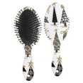 thumbnail image 1 of White Christmas Tree and Snowflake Pattern Hair Brush,Girls Detangling Hair Brush,Glide Through Tangles with Ease for Wet & Dry Hair,8.8"X2.8", 1 of 7