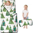 thumbnail image 1 of White Christmas Watercolor Tree Pattern Toddler Nap Mats for Kids Preschool,50"x20" Sleeping Mat Bag or Kids,Toddler Sleeping Bag,Toddler Nap Mat or Daycare, 1 of 6