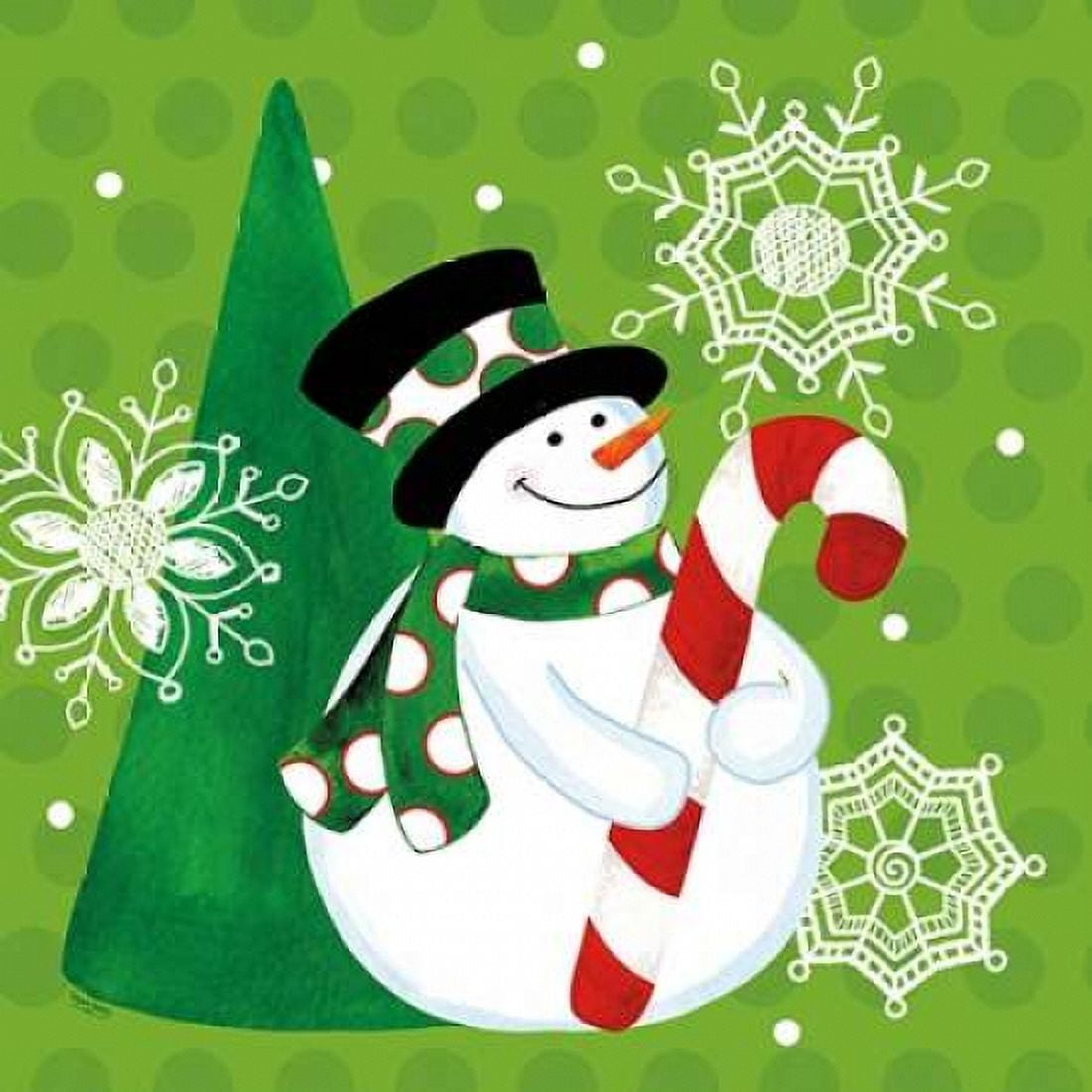 White Christmas Wishes I Canvas Art - Tara Reed (24 x 24)