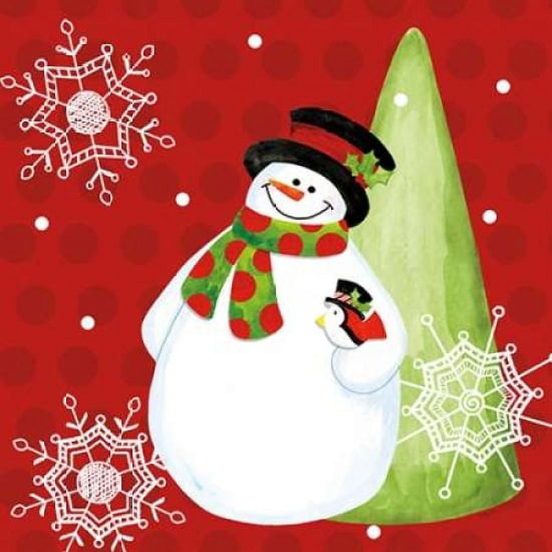 White Christmas Wishes II Canvas Art - Tara Reed (24 x 24)