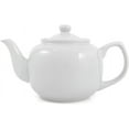 White Classic 2 Cup Ceramic Teapot (White)
