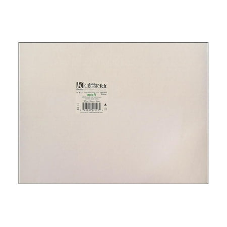 White Classic Craft Felt, 1 Each