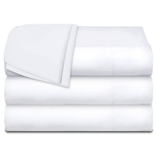 Superity Linen Cotton Flat Sheet White - Only Quality Fabrics Used And  Breathable, Machine Wash And Dry White Flat Sheets Twin Size (66x96) :  Target