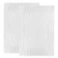 thumbnail image 1 of White Classic Luxury Bath Floor Towel Set, Hotel Spa 100% Cotton Terry Cloth Bath Mats for Bathroom Floor, Washable Shower Floor Towel, Matches Hotel Hand towels, Wash Cloths, 2 Pack, 22"x34", White, 1 of 6
