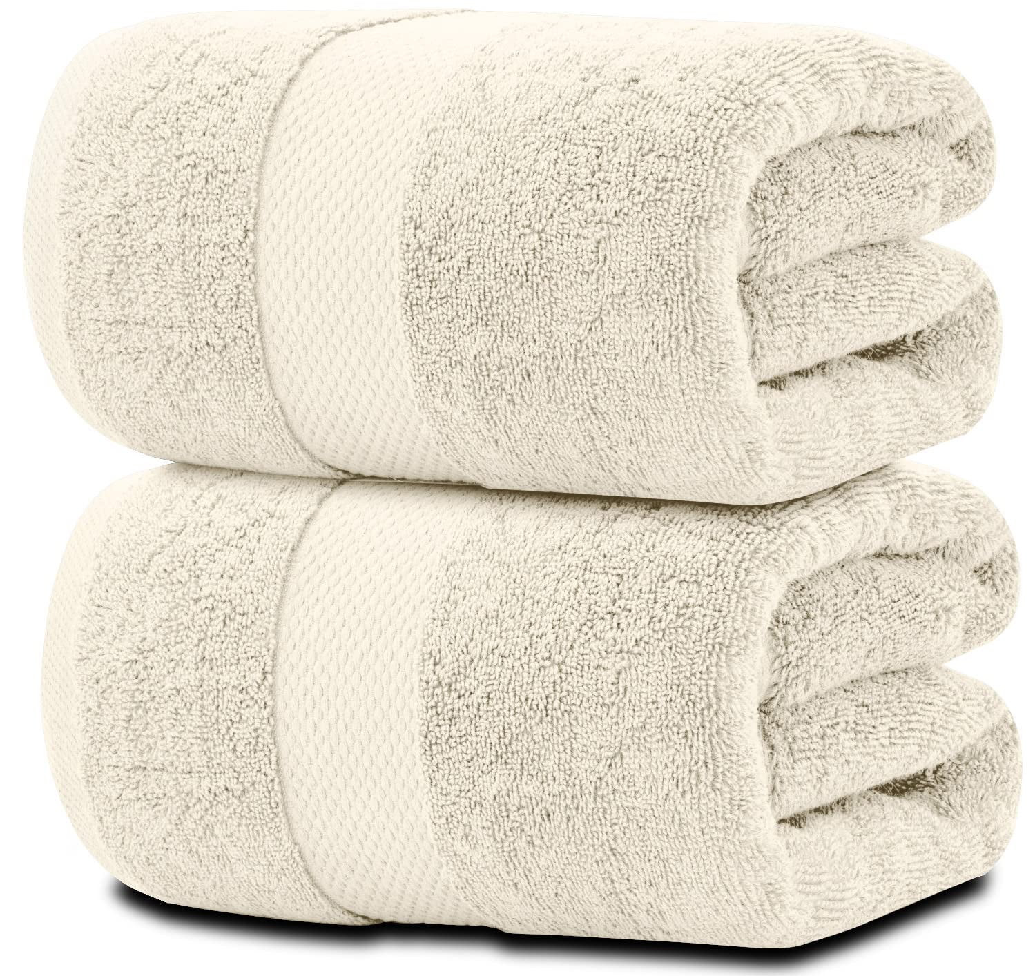 Infinitee Xclusives Premium White Bath Sheets Towels for Adults 2 Pack  Extra Large Bath Towels 35x70-100% Soft Cotton, Absorbent Oversized Towels,  Hotel & Spa Quality Towel Bath Sheets Brilliant White