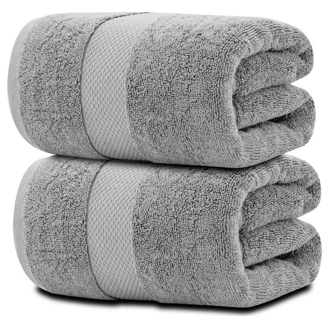 White Classic Luxury Bath Sheet Towels for Adults Extra Large