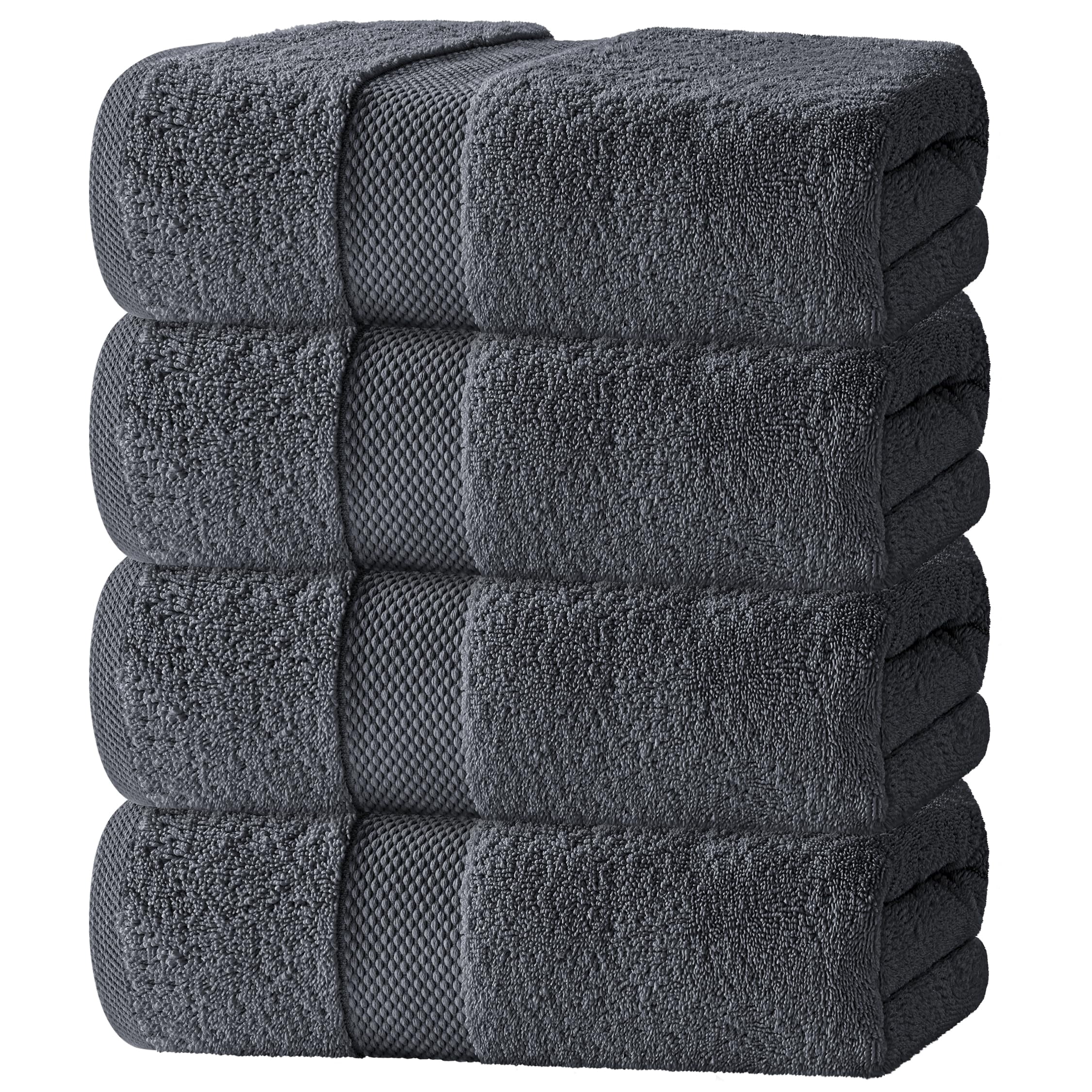 White Classic, Bath Towel Set, 27 x 54, Dark Green 4pk - Walmart.com