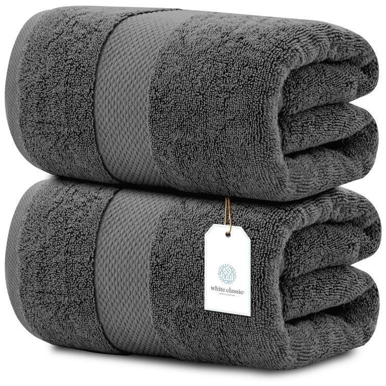 2-Piece Extra Large Bath Sheet Towels Gift Set 180 x 90 cm - Todd Linens