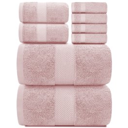  American Dawn Heirloom Manor Estella Zero Twist Set of 4 Bath  Towels in Sonoma Blue