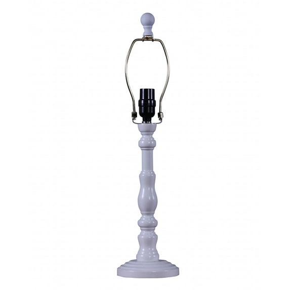 White Classic Urn Shape Table Lamp Base