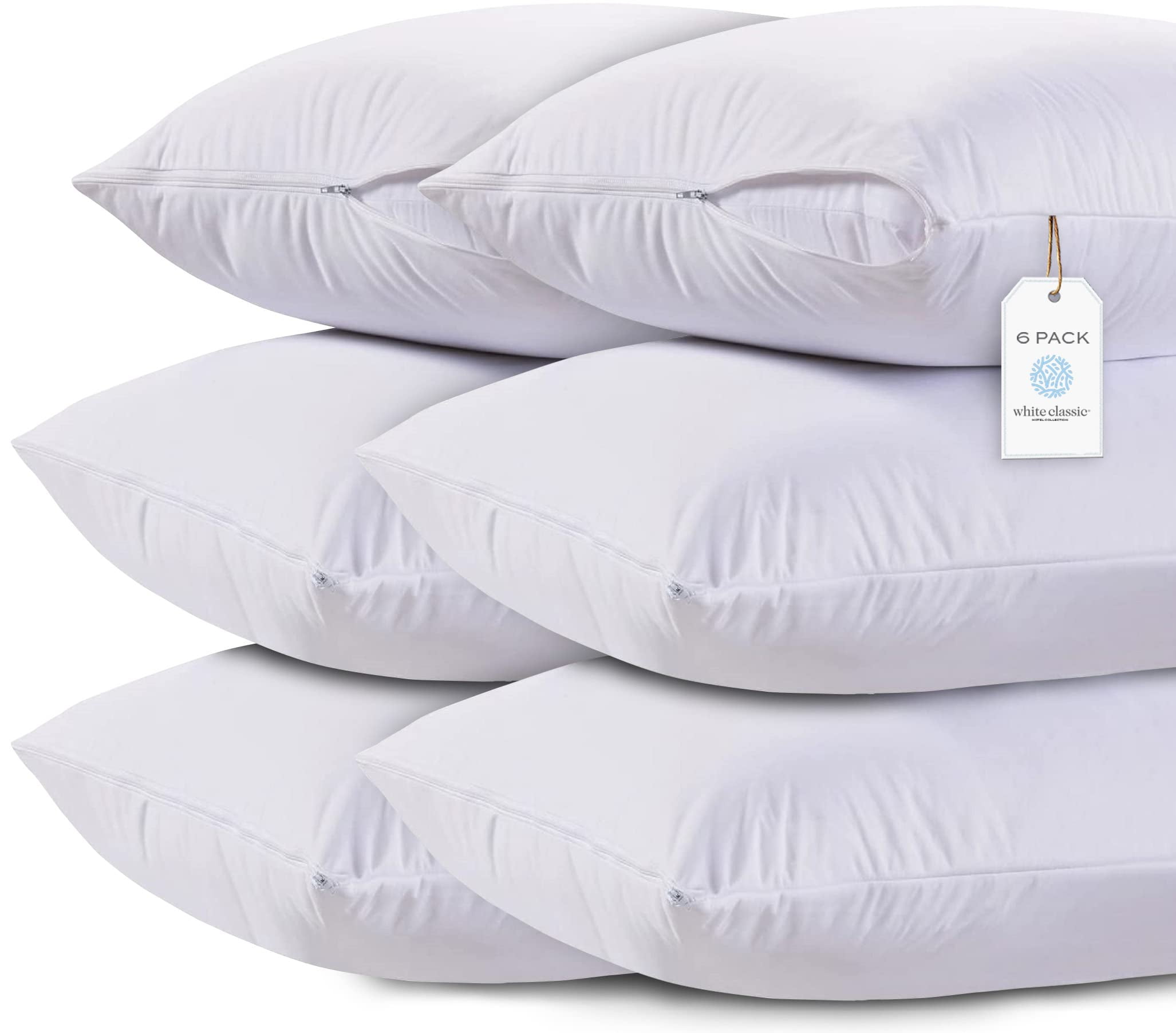 https://i5.walmartimages.com/seo/White-Classic-Zippered-Style-Pillow-case-Cover-Fits-20x26-Pillows-Luxury-Collection-200-Thread-Count-Soft-Quiet-Protectors-Standard-Size-6-Pack_54fa7be5-8d55-4426-b692-f327e5bb5327.fa6557e95d520e88a93e4a2a84ceac50.jpeg