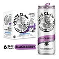 thumbnail image 1 of White Claw Hard Seltzer Blackberry, 6 Pack, 12 fl oz Cans, 5% ABV, 1 of 10