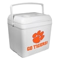 thumbnail image 1 of White Clemson Tigers 24-Can Tailgate Cooler, 1 of 1