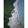 thumbnail image 1 of White Cliffs of Dover, High Angle View Poster Print, 13 x 18, 1 of 1